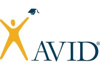 Logo for the college prep program AVID