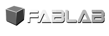 Logo for the makerspace FabLab Tacoma which features a cube